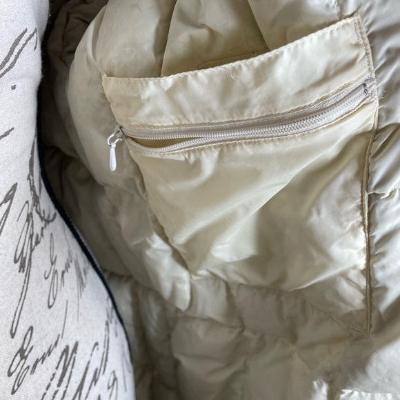 Eddie Bauer parka coat vintage white goose down cold weather expedition jacket - Picture 3 of 8